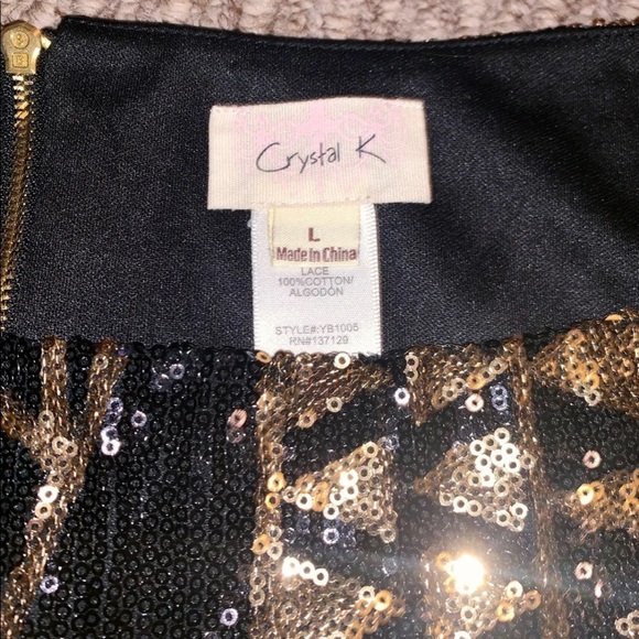 Sequin Mini Skirt - Picture 3 of 3